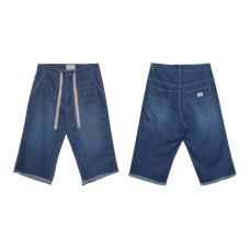 LESS - CUT OFF BAGGY DENIM